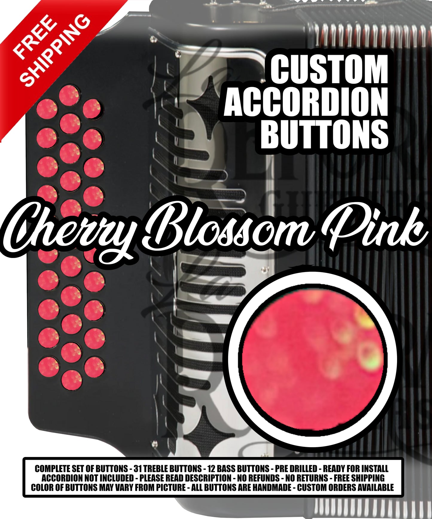 CUSTOM ACCORDION BUTTONS