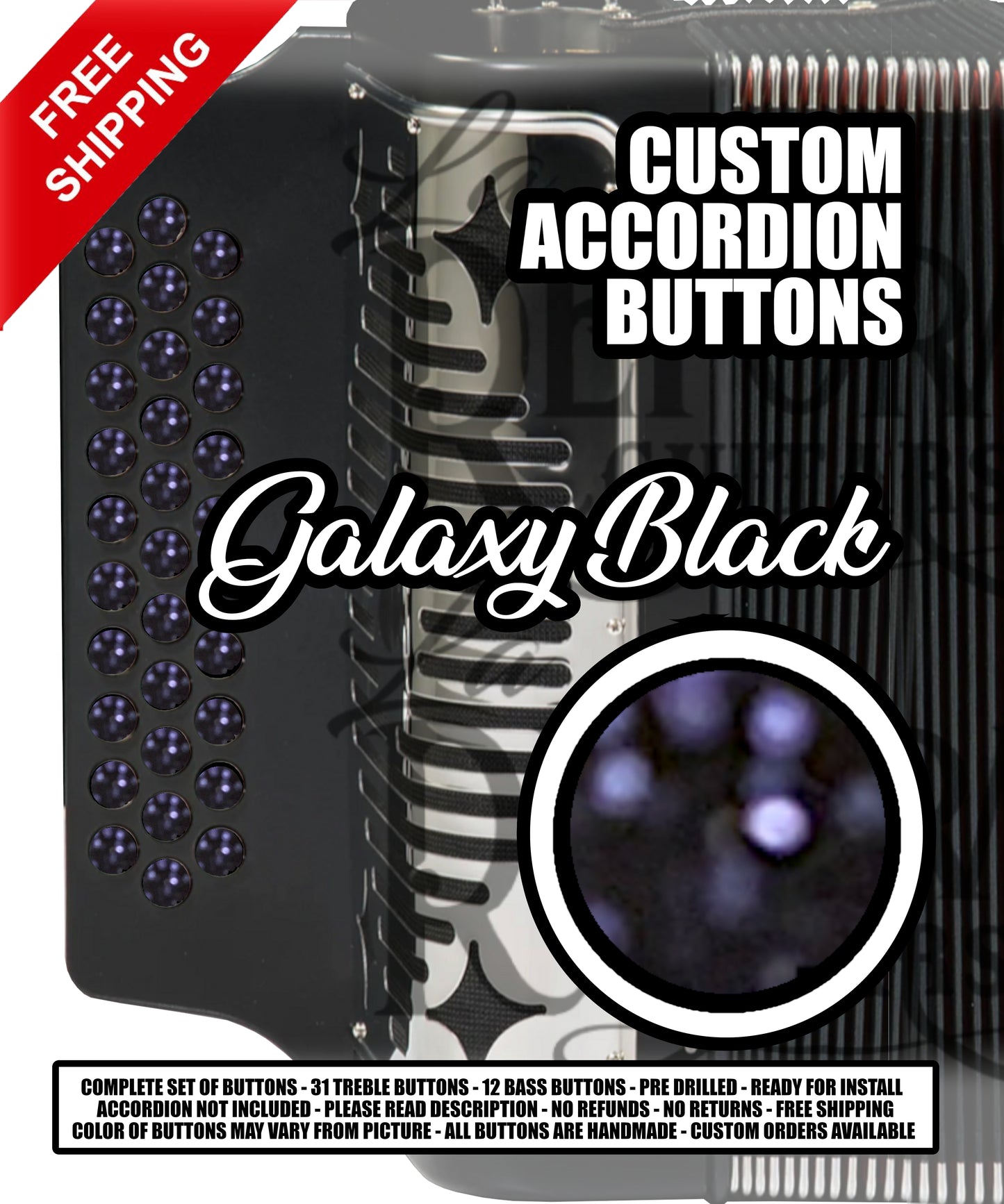CUSTOM ACCORDION BUTTONS